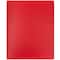 JAM Paper Heavy Duty Plastic 10-Pocket Folder, 2ct.